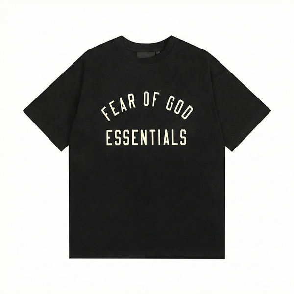 SS22 Fear of God Essentials Tri-Blend T-Shirt - Black