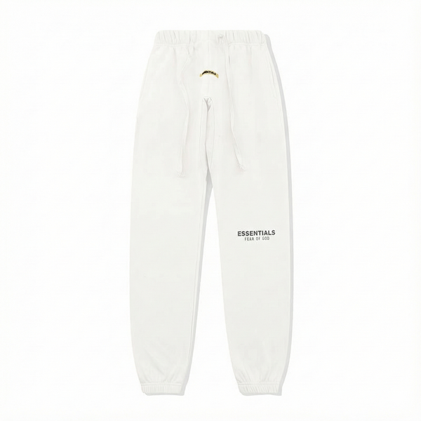 FW20 Essentials Fear of God Sweatpants - White