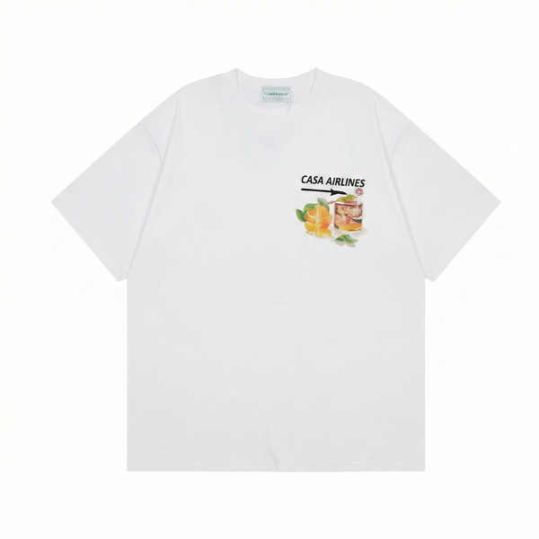Casablanca Panoramique T-Shirt - White