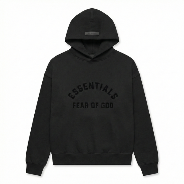 SS22 Fear of God Essentials Arch Logo - Hoodie - Jet Black