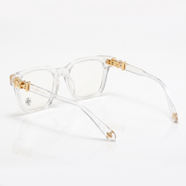 Chrome Hearts Cox Ucker 2273 Glasses - Clear / Gold