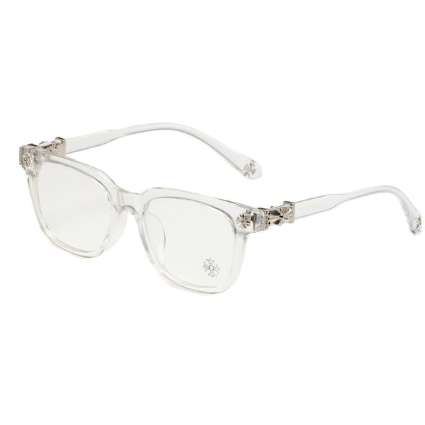 Chrome Hearts Cox Ucker 2273 Glasses - Clear / Silver