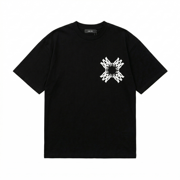 Amiri MA Cross T-Shirt - Black / White