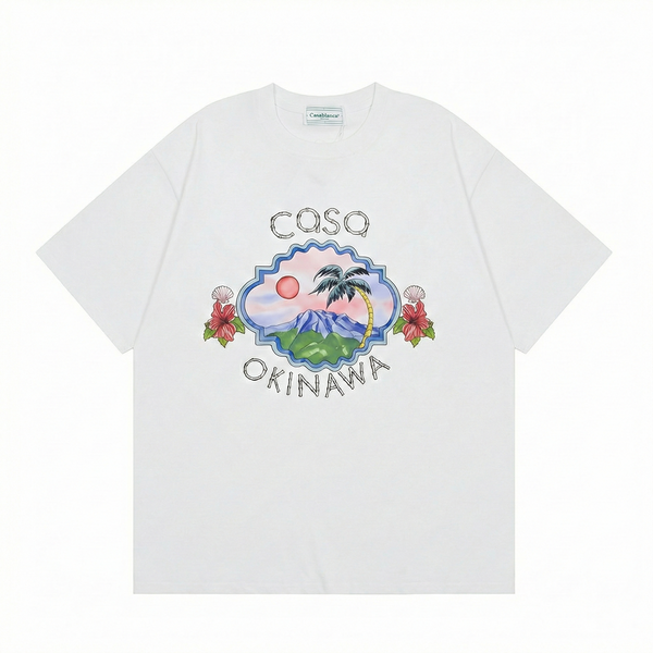 Casablanca Okinawa T-Shirt - White