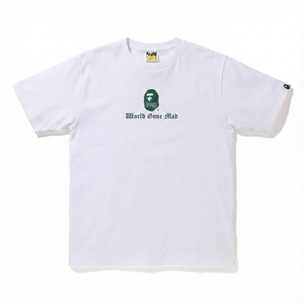 BAPE A Bathing Ape Logo Tee - White