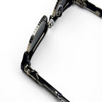 Chrome Hearts Club Master 8010 Sunglasses - Black / Silver
