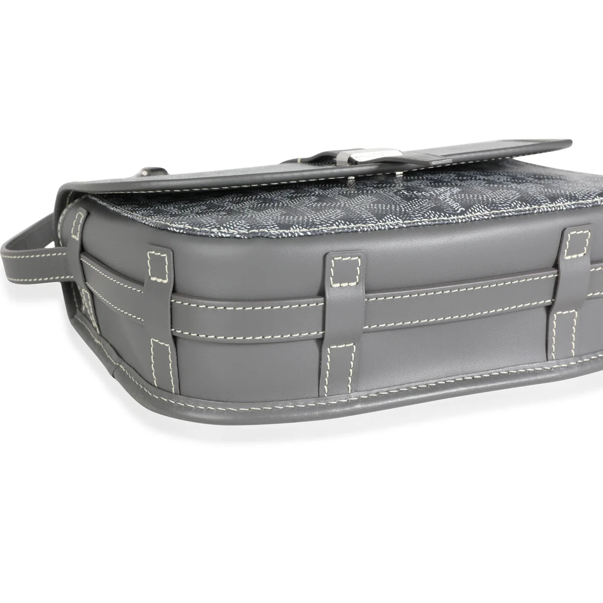 Goyard Belvedere PM Messenger Bag - Grey