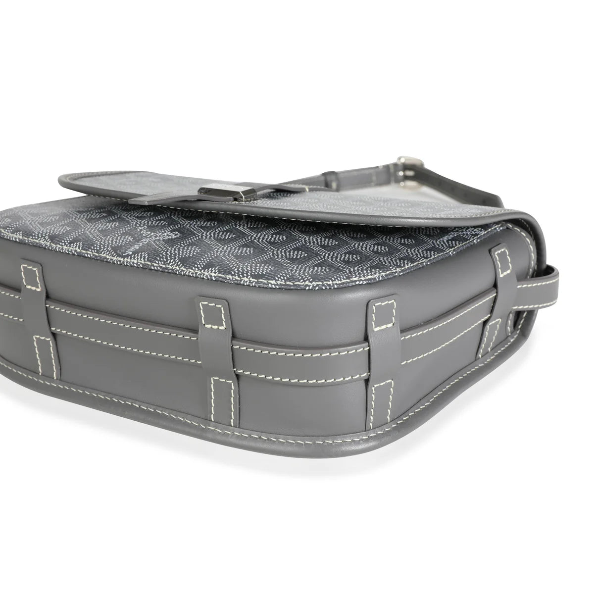 Goyard Belvedere PM Messenger Bag - Grey
