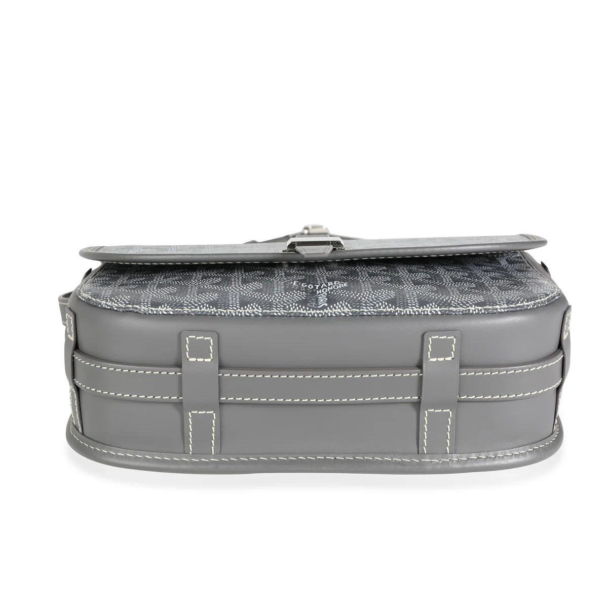 Goyard Belvedere PM Messenger Bag - Grey