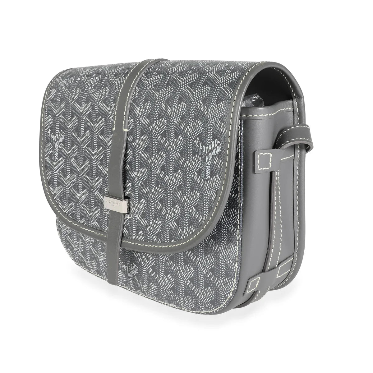 Goyard Belvedere PM Messenger Bag - Grey