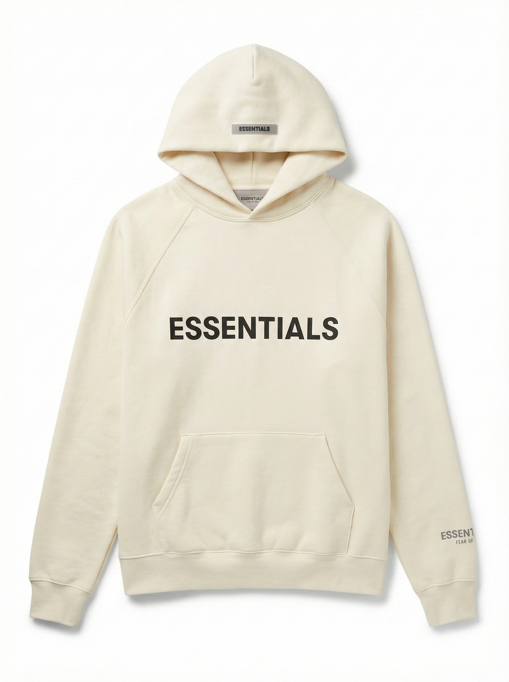 FW20 Fear of God Essentials Hoodie - Beigh