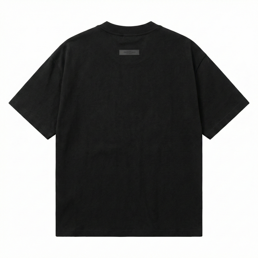 SS22 Fear of God Essentials Tri-Blend T-Shirt - Black