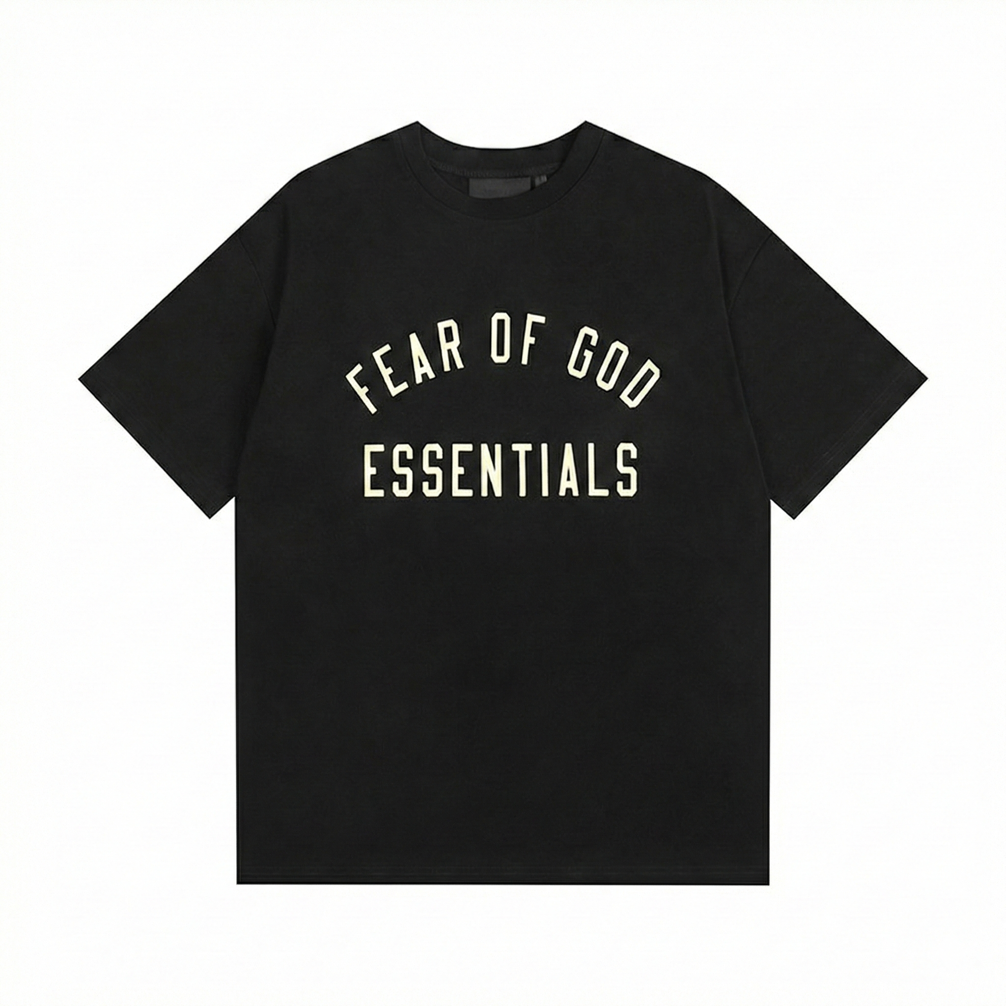 SS22 Fear of God Essentials Tri-Blend - Crewneck T-Shirt - Black