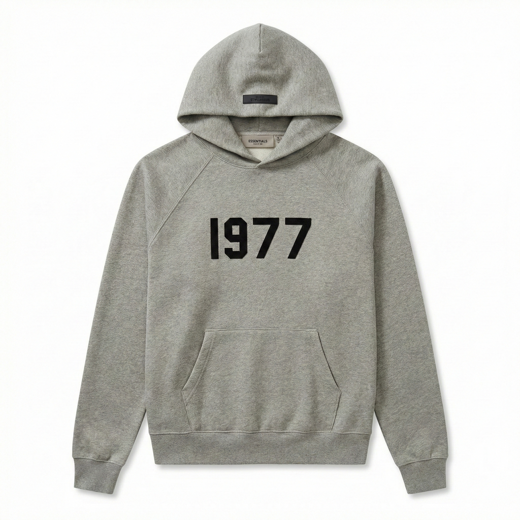 SS22 Fear of God Essentials 1977 - Hoodie - Dark Oatmeal