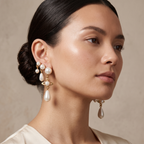 Vivienne Westwood Pearl Drop Earrings — Gold