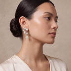 Vivienne Westwood Pearl Drop Earrings - Silver