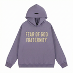 SS22 Fear of God Essentials Fraternity - Hoodie - Purple