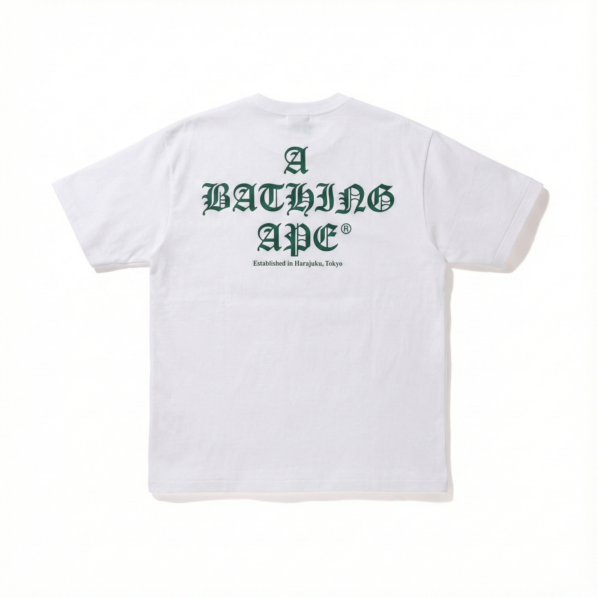 BAPE A Bathing Ape Logo Tee - White