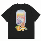 Casablanca Panoramique T-Shirt - Black