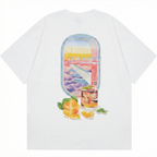 Casablanca Panoramique T-Shirt - White