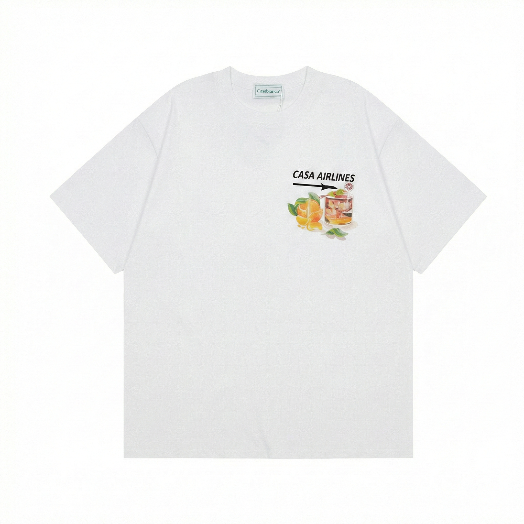 Casablanca Panoramique T-Shirt - White