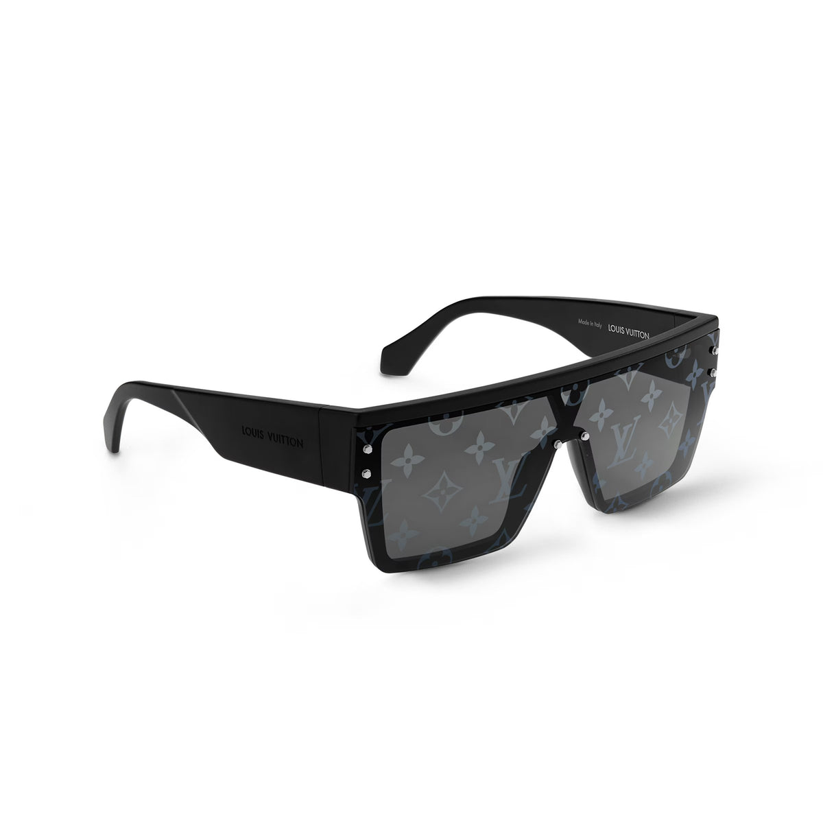 Louis Vuitton Waimea L Sunglasses — Black Monogram