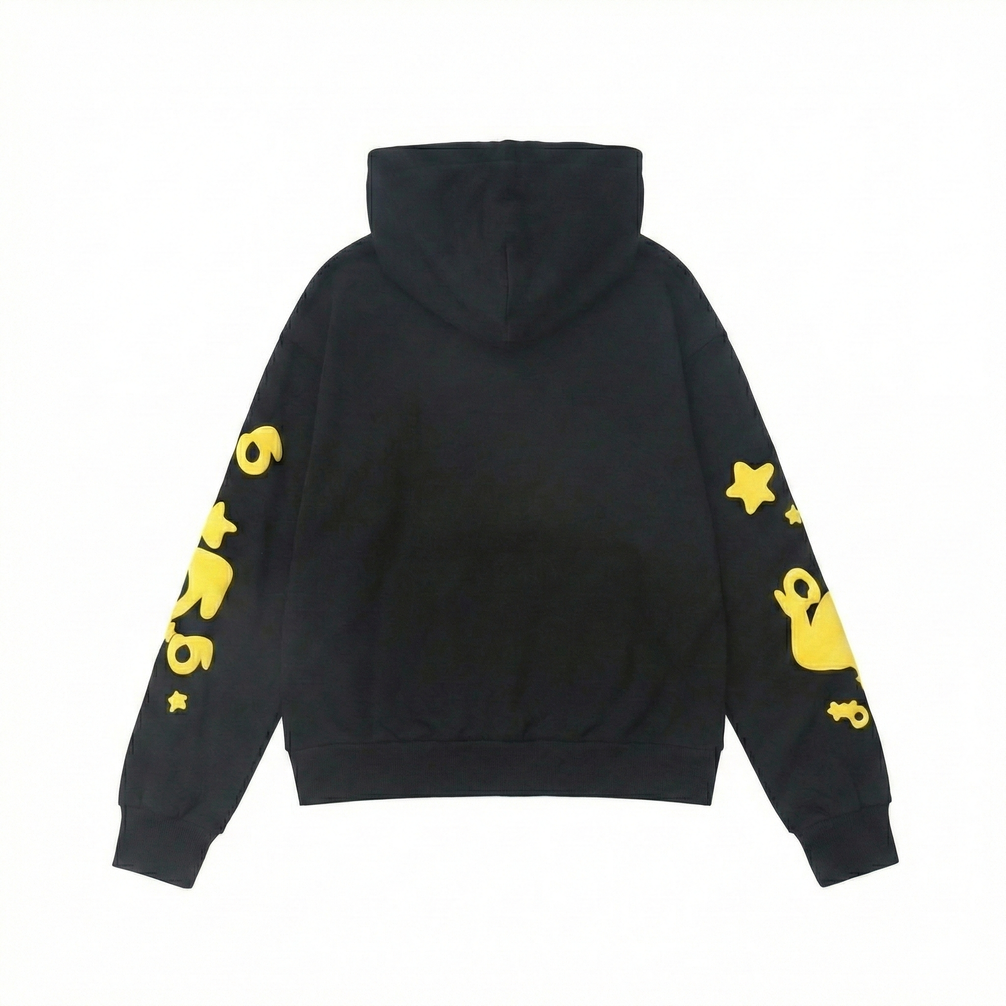 Sp5der Beluga Hoodie - Onyx/Yellow