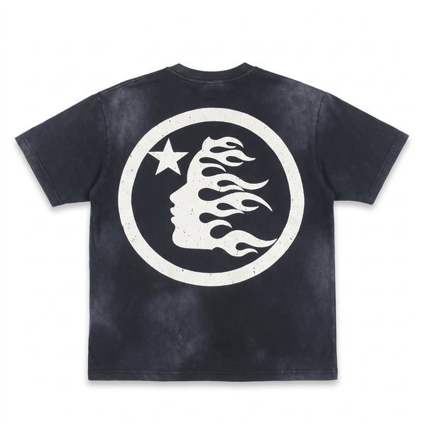 Hellstar Tee — Sun-Faded Black