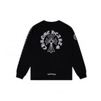 Chrome Hearts Cross Pocket Long Sleeve T-Shirt - Black