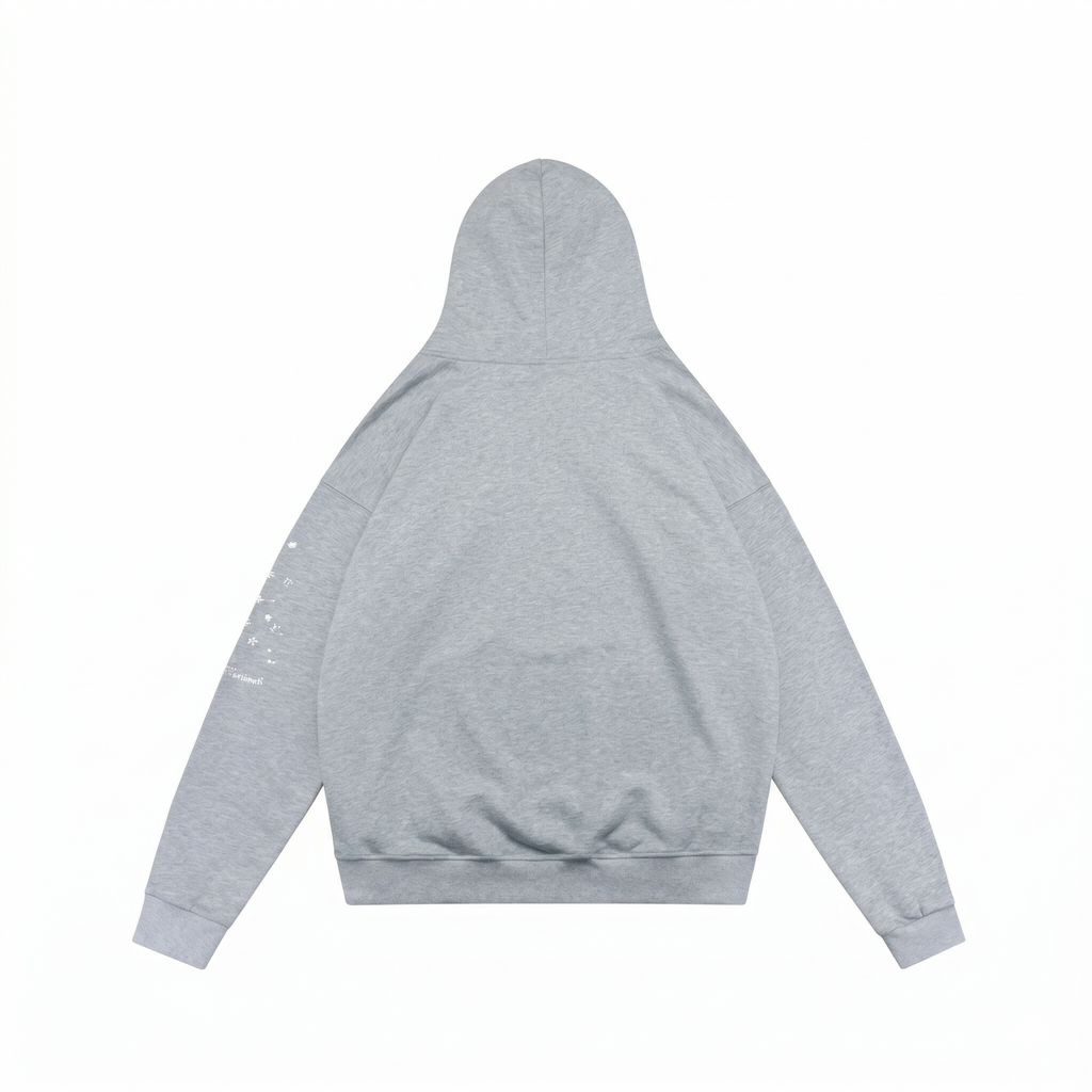Sp5der NY Arachnophobia Hoodie - Heather Grey