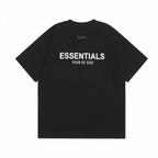 Fear of God Essentials Three-Bar Logo T-Shirt - Black