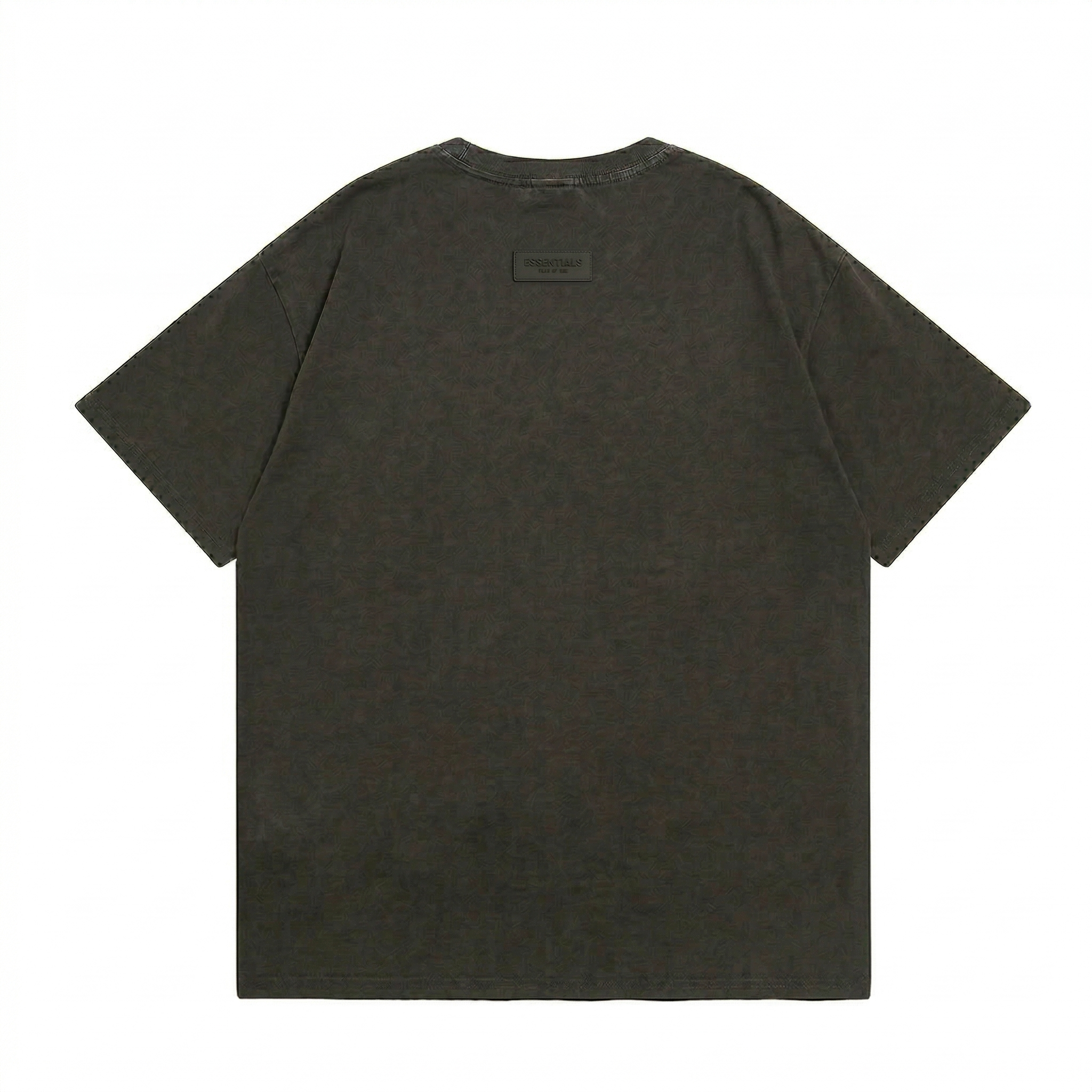 Fear of God Essentials Front Logo T-Shirt - Off-Black