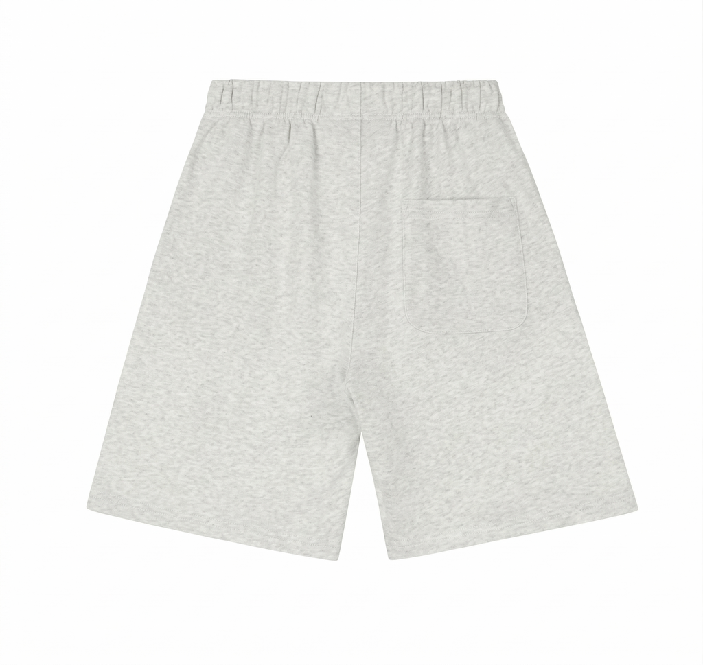 Fear of God Essentials Three-Bar Logo Sweatshorts - Light Heather Oatmeal