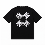 Amiri MA Cross T-Shirt - Black / White