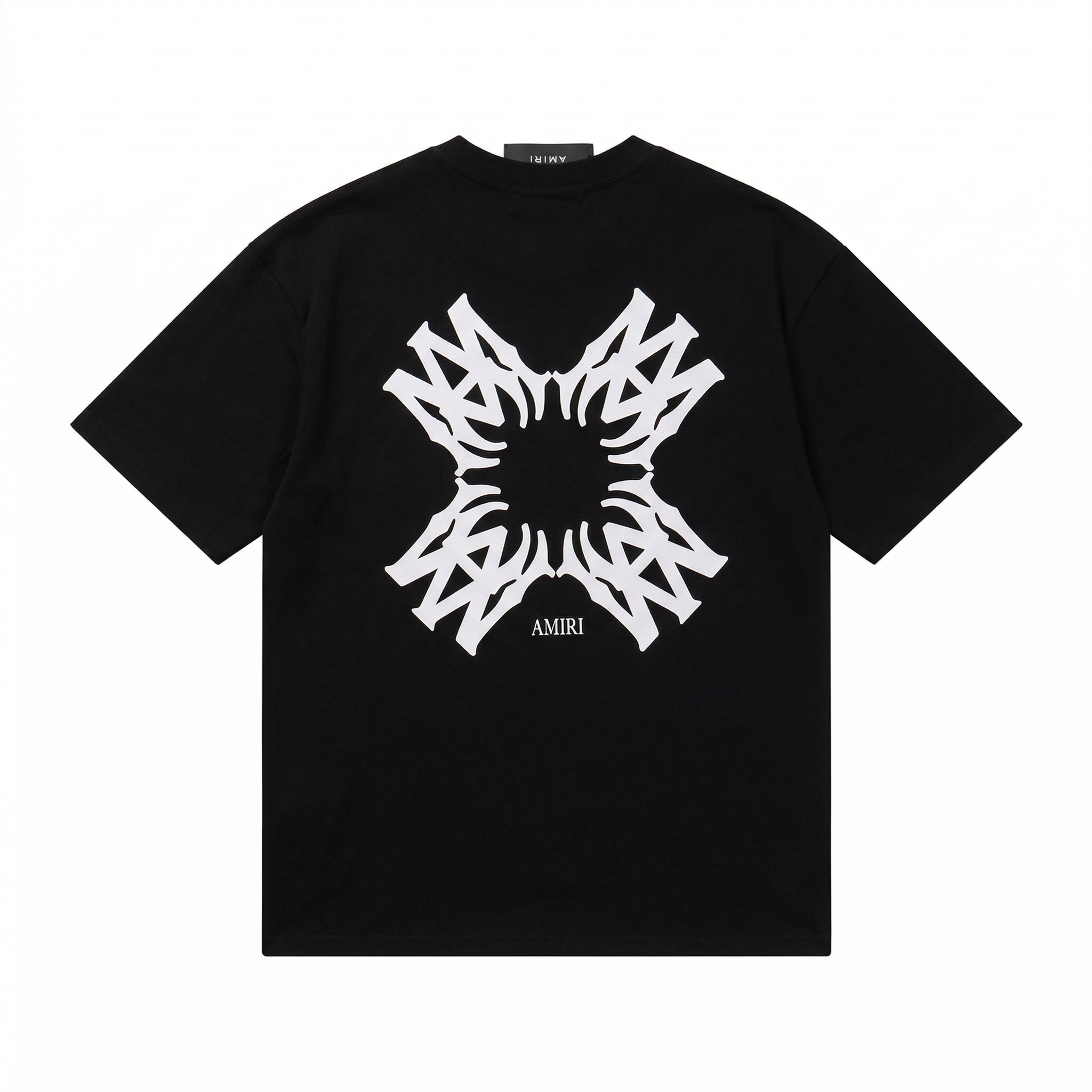 Amiri MA Cross T-Shirt - Black / White