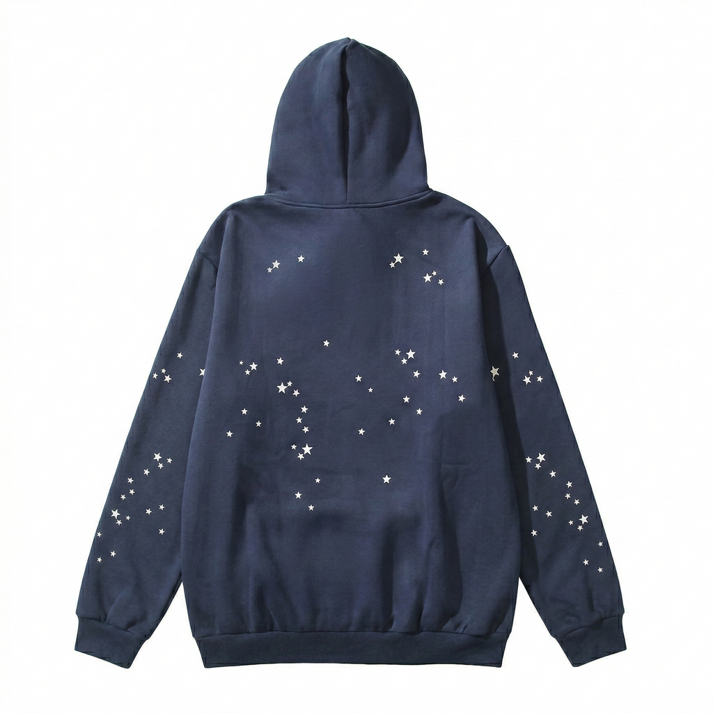 Sp5der Atlanta Hoodie 'Navy'