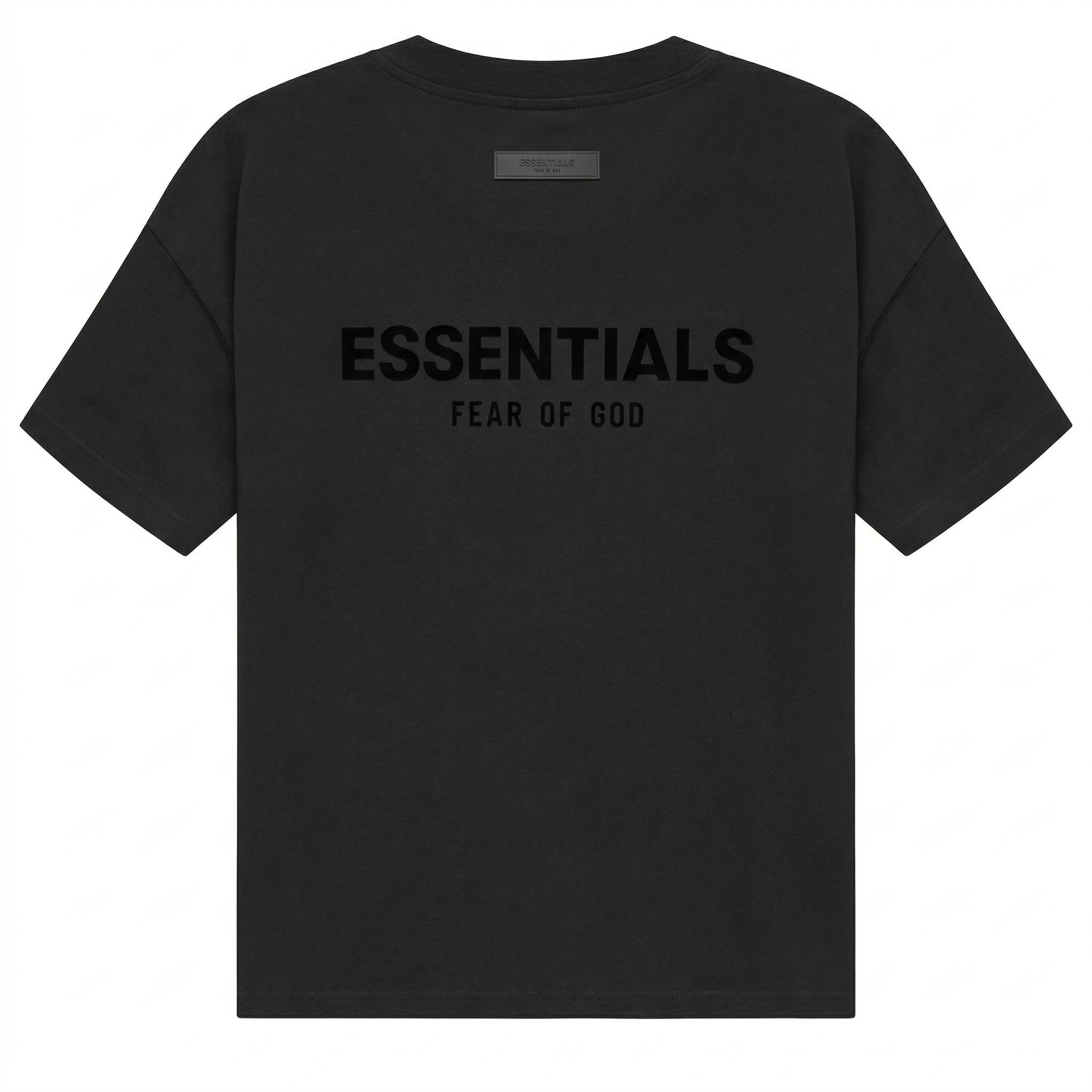 Fear of God Essentials SS22 Chest Logo T-Shirt - Black