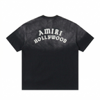 Amiri Hollywood Faded T-Shirt - Vintage Black