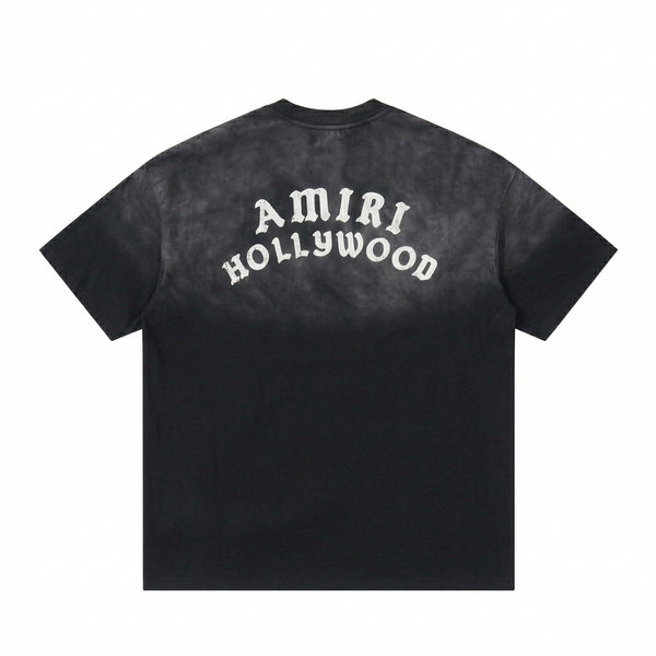 Amiri Hollywood Faded T-Shirt - Vintage Black