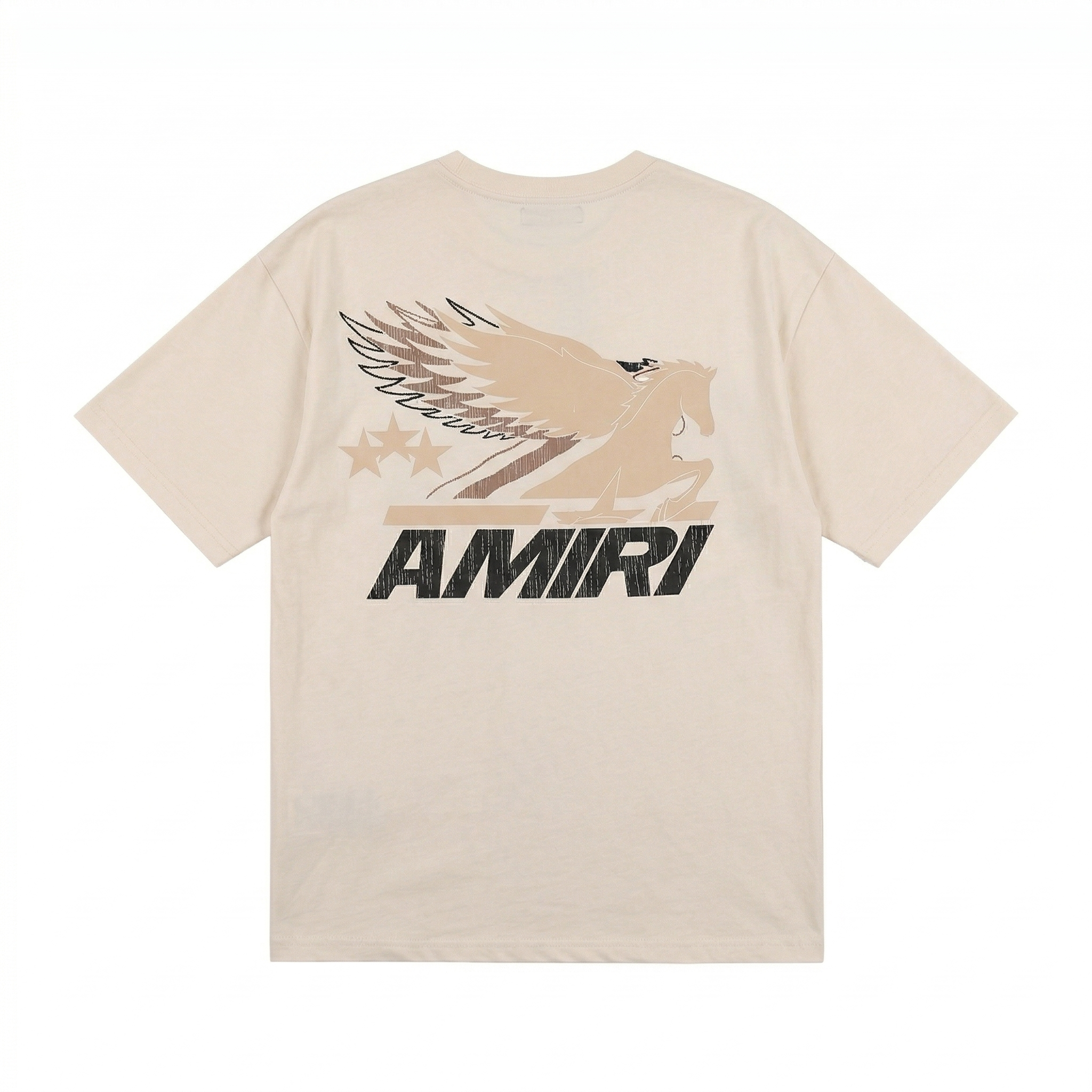 Amiri Pegasus Oversized T-Shirt - Cream