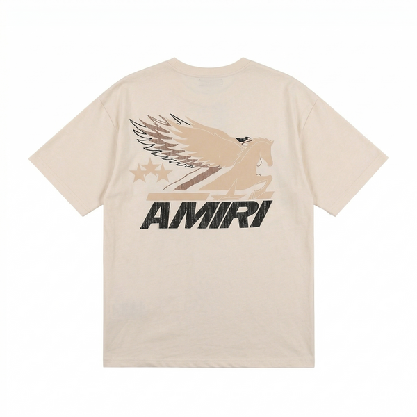 Amiri Pegasus Oversized T-Shirt - Cream