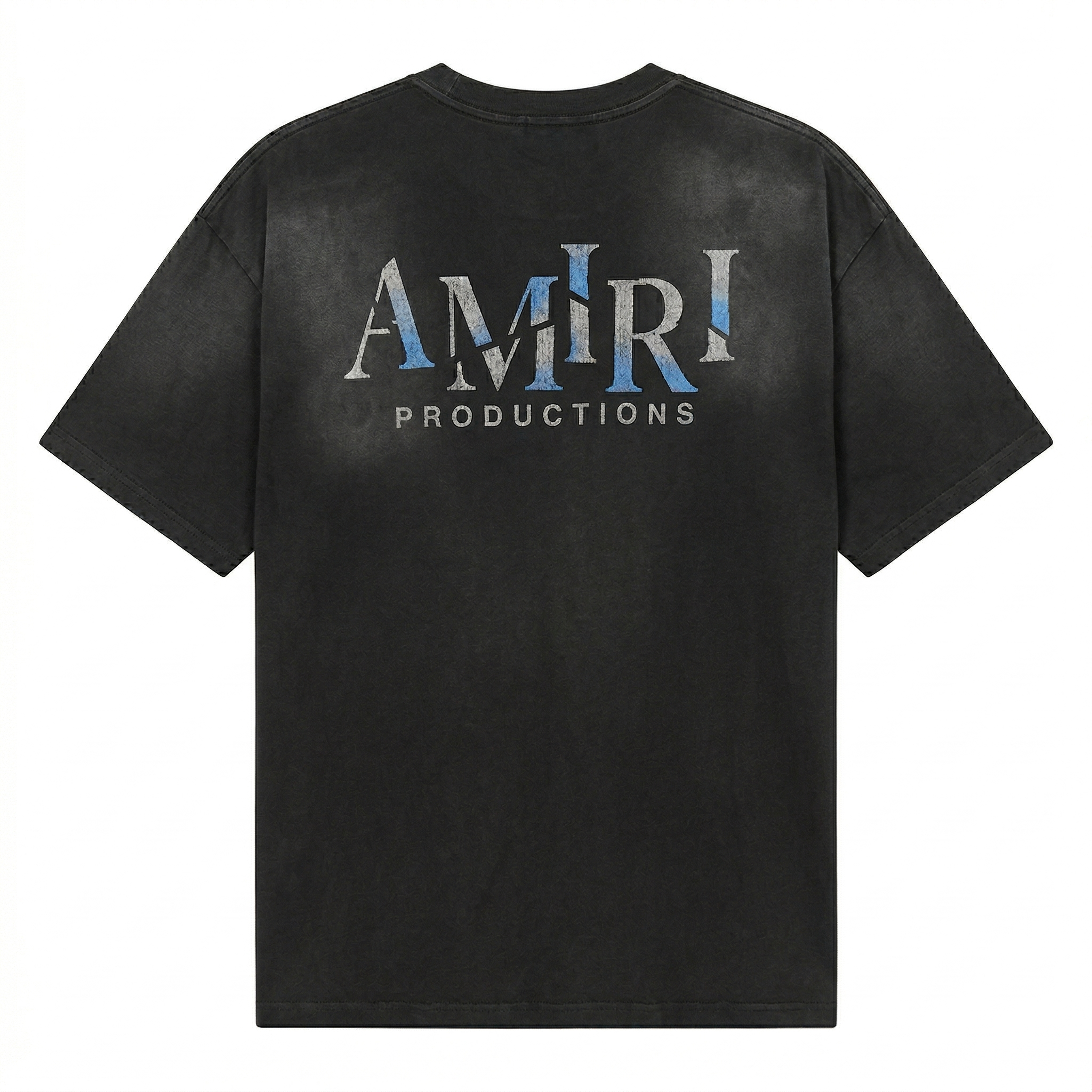 Amiri Theatre Masks Oversized Tee - Vintage Black