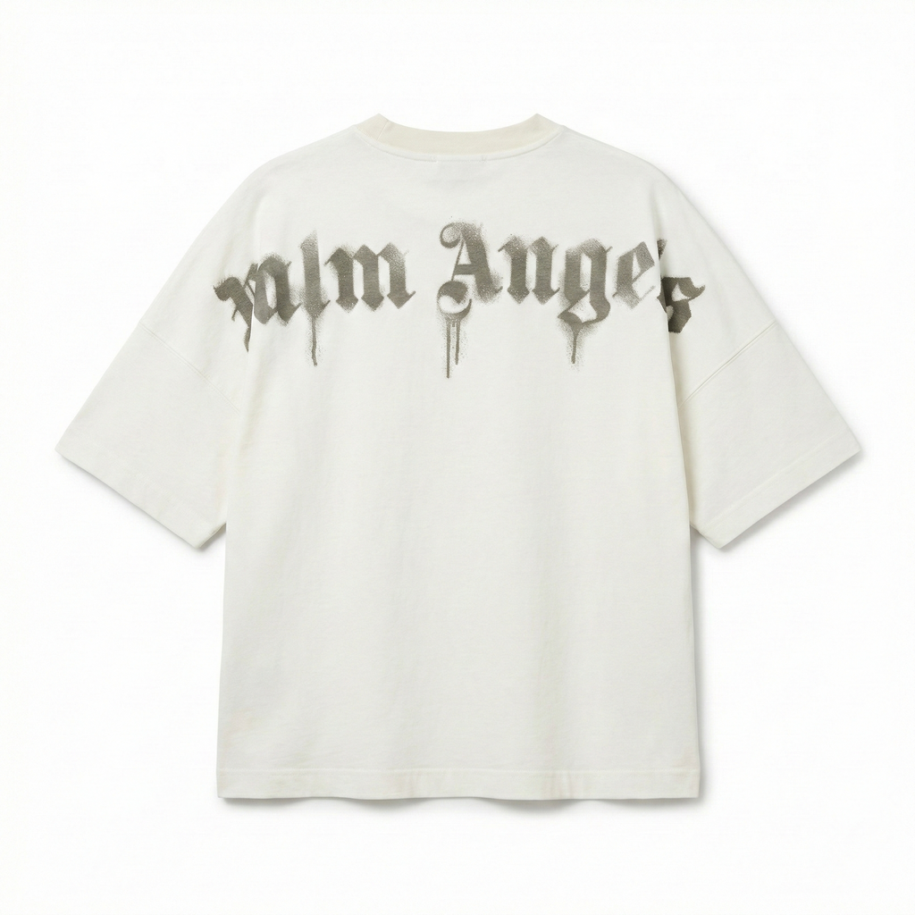 Palm Angels "Thinking of You" Sketch T-Shirt - Off-White