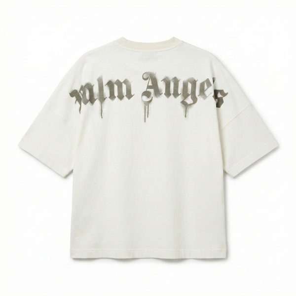 Palm Angels "Thinking of You" Sketch T-Shirt - Off-White