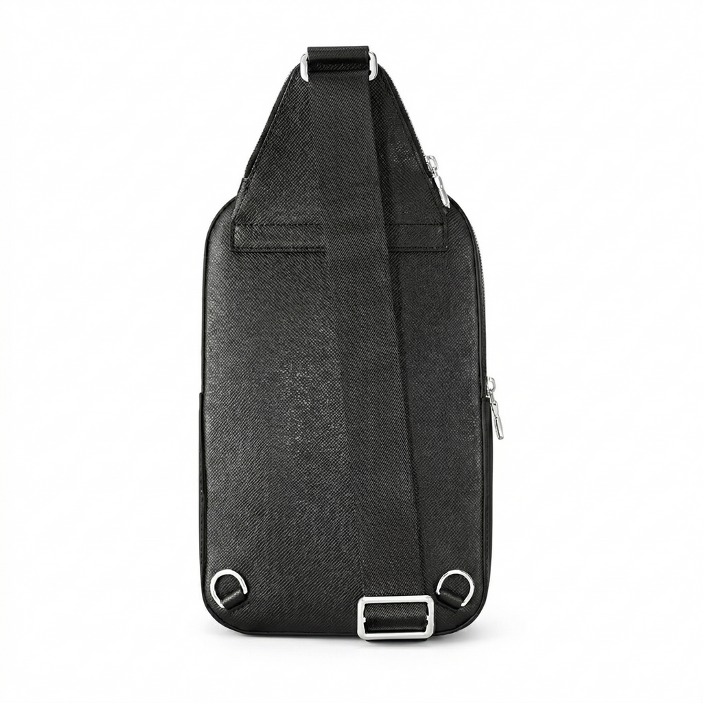 LV Avenue Slingbag - Black Taiga Leather