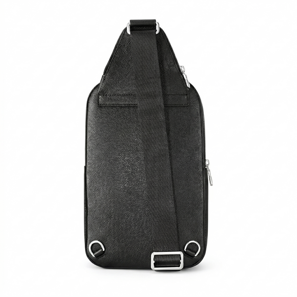 LV Avenue Slingbag - Black Taiga Leather