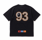 BAPE (B)APE 93 Tee in Black, back view