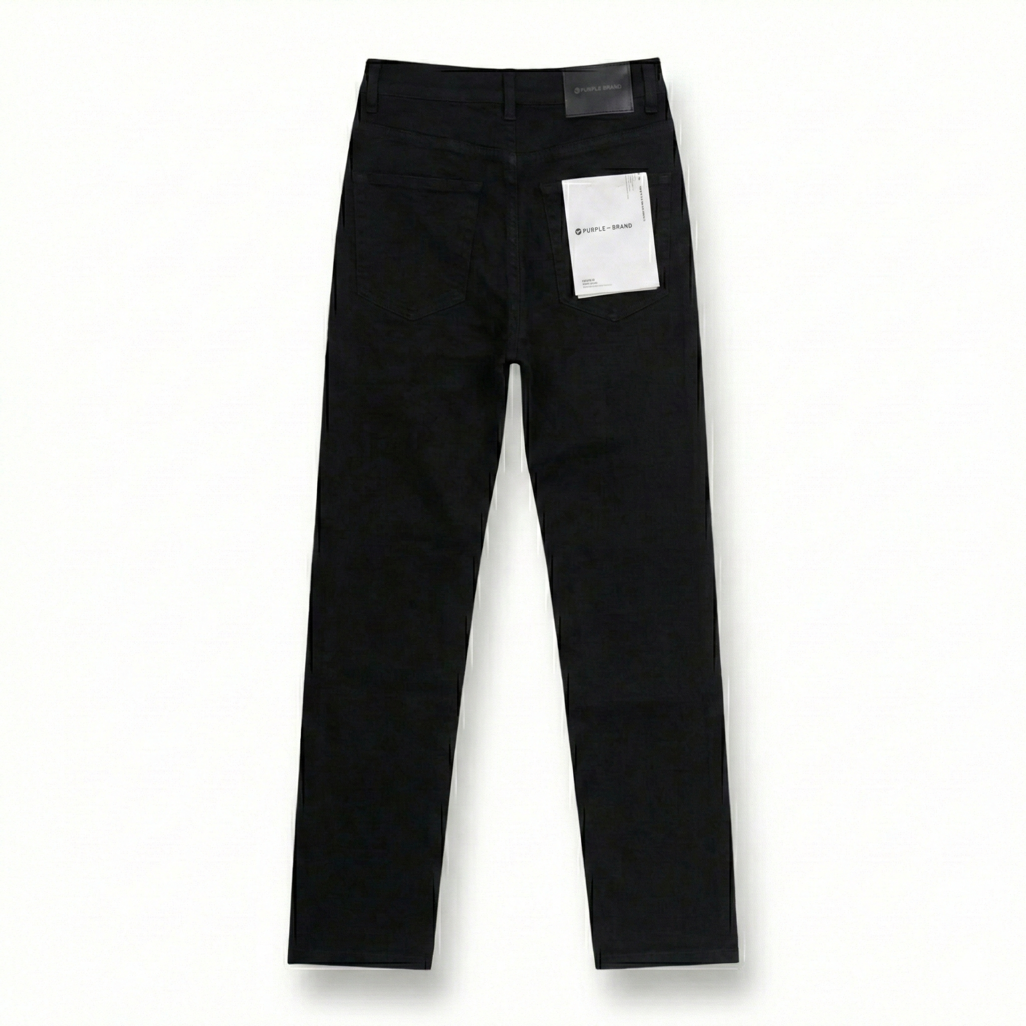 Purple Brand P001 Low Rise Slim Leg Jeans - Black