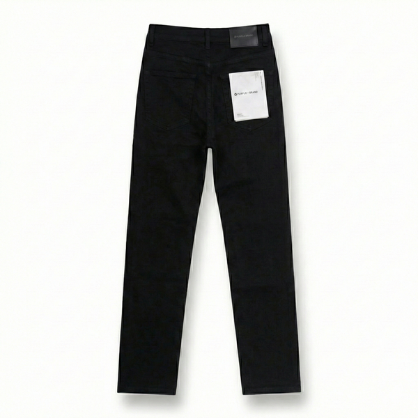 Purple Brand P001 Low Rise Slim Leg Jeans - Black
