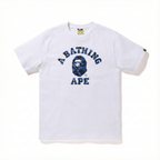 BAPE Color Camo College Tee - Blue